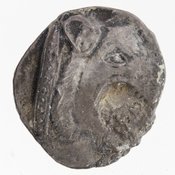 Εμπροσθότυπος Αβέβαιο κυπριακό νομισματοκοπείο, Αβέβαιος βασιλέας Κύπρου (αρχαϊκή περίοδος), SilCoinCy A7005