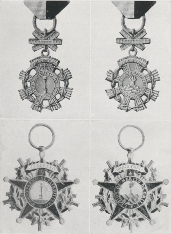 ANS Digital Library: South American Decorations and War Medals