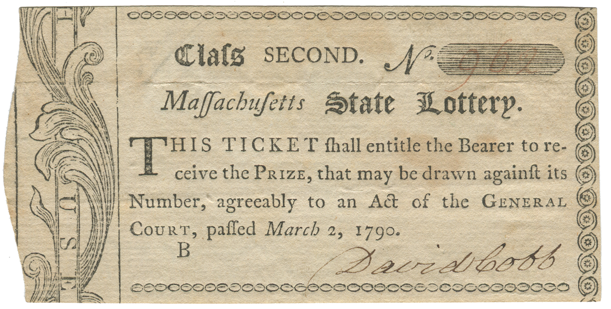 Lottery Mania in Colonial America