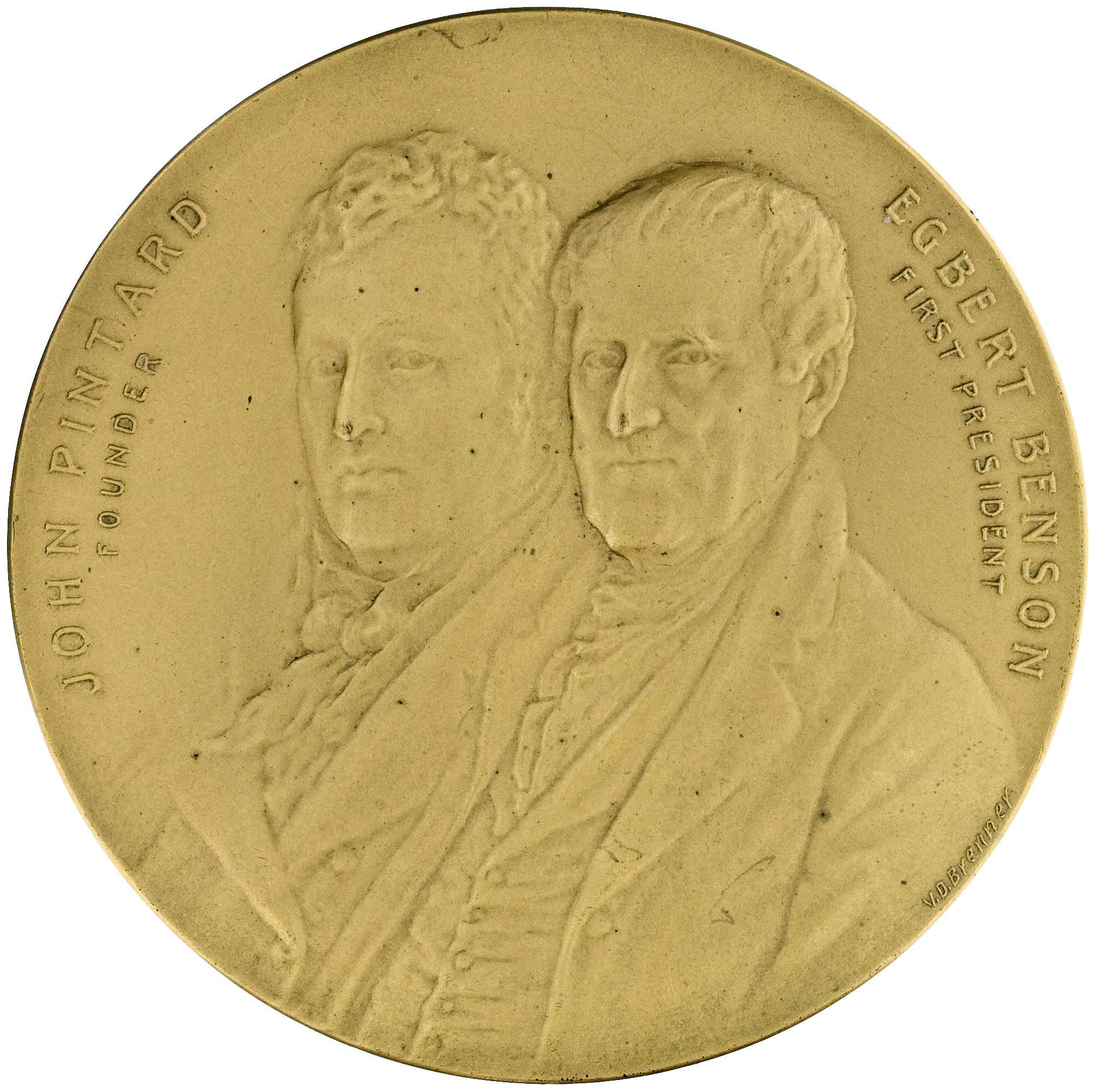 Hahlo-104, New York Historical Society medal