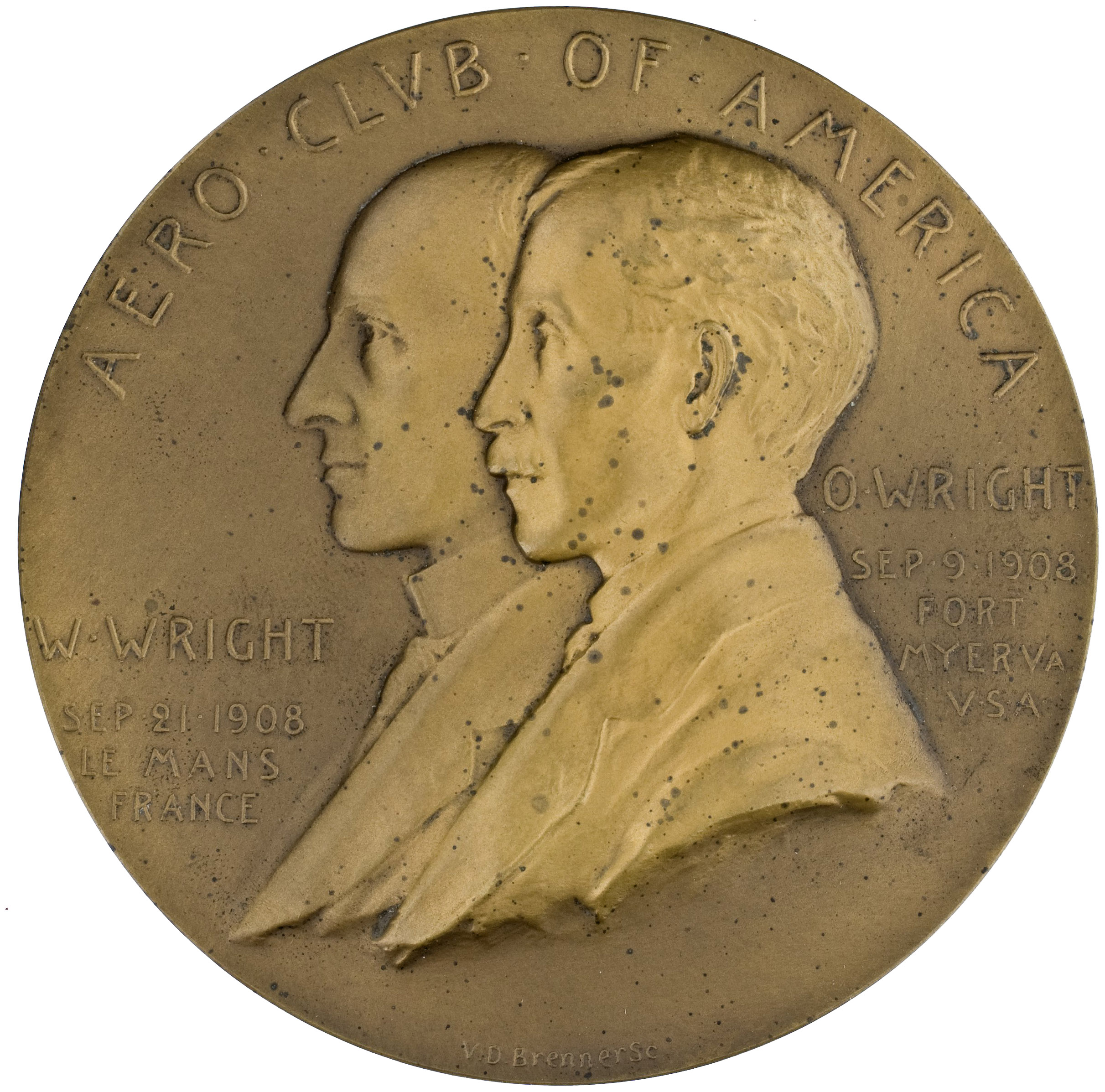 Hahlo-107-109, The Wright Brothers medal