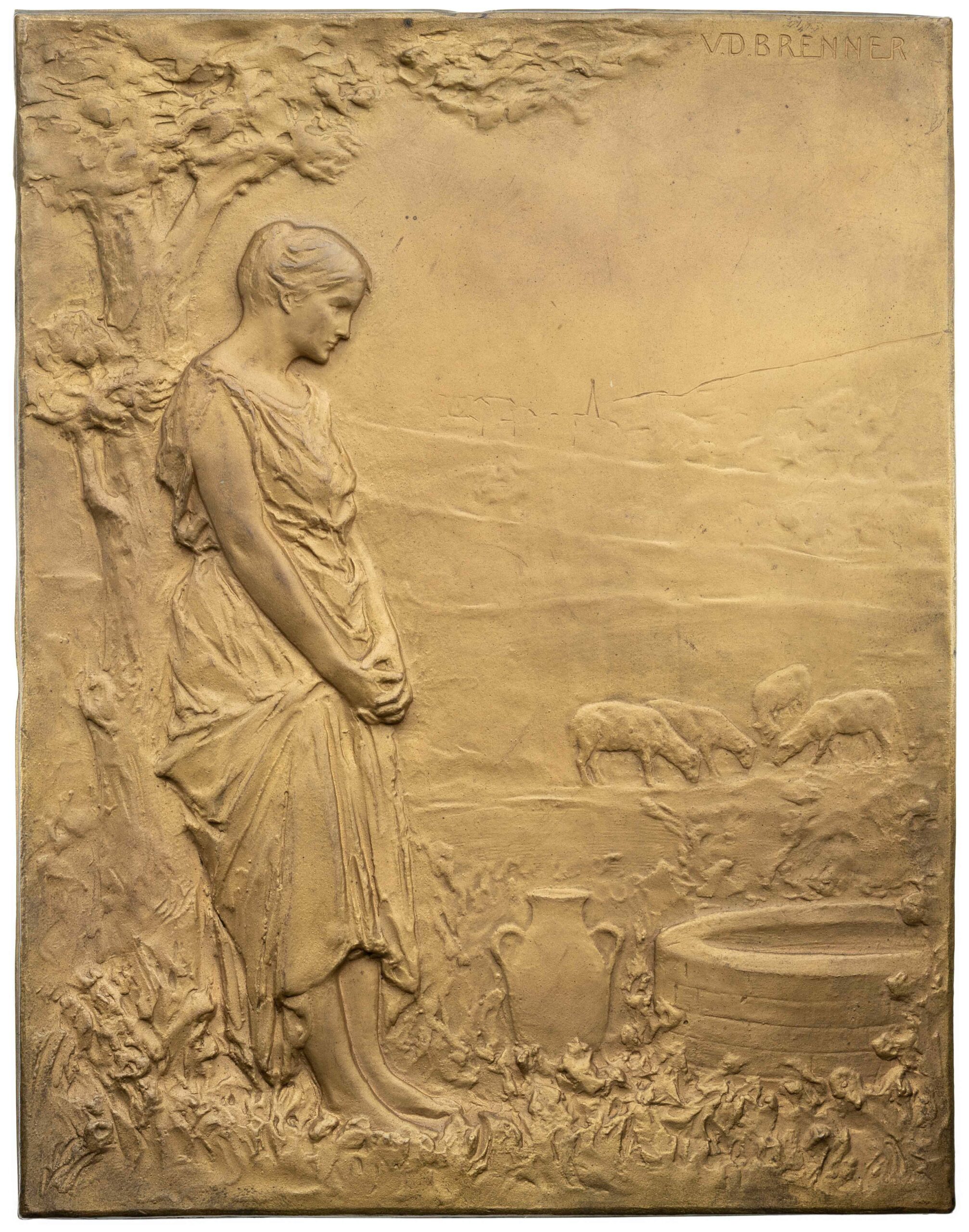 Hahlo-144, Shepherdess plaque