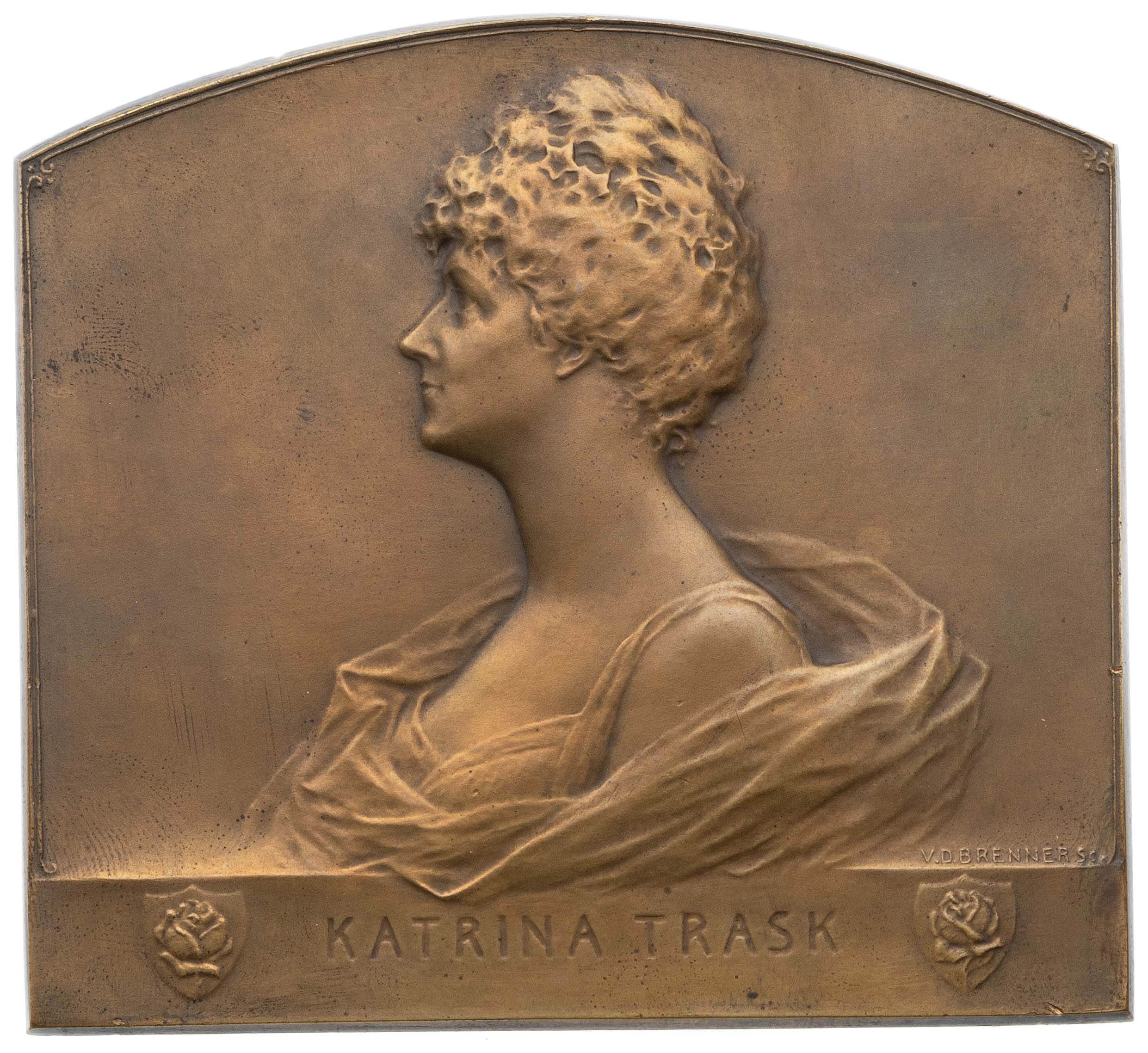 Hahlo-94-95, Mrs. Katrina Trask plaquette