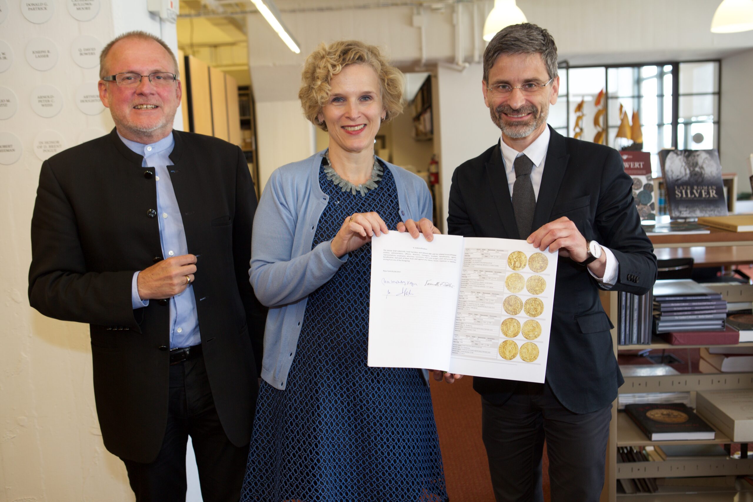ANS Repatriates Coins to Salzburg Museum