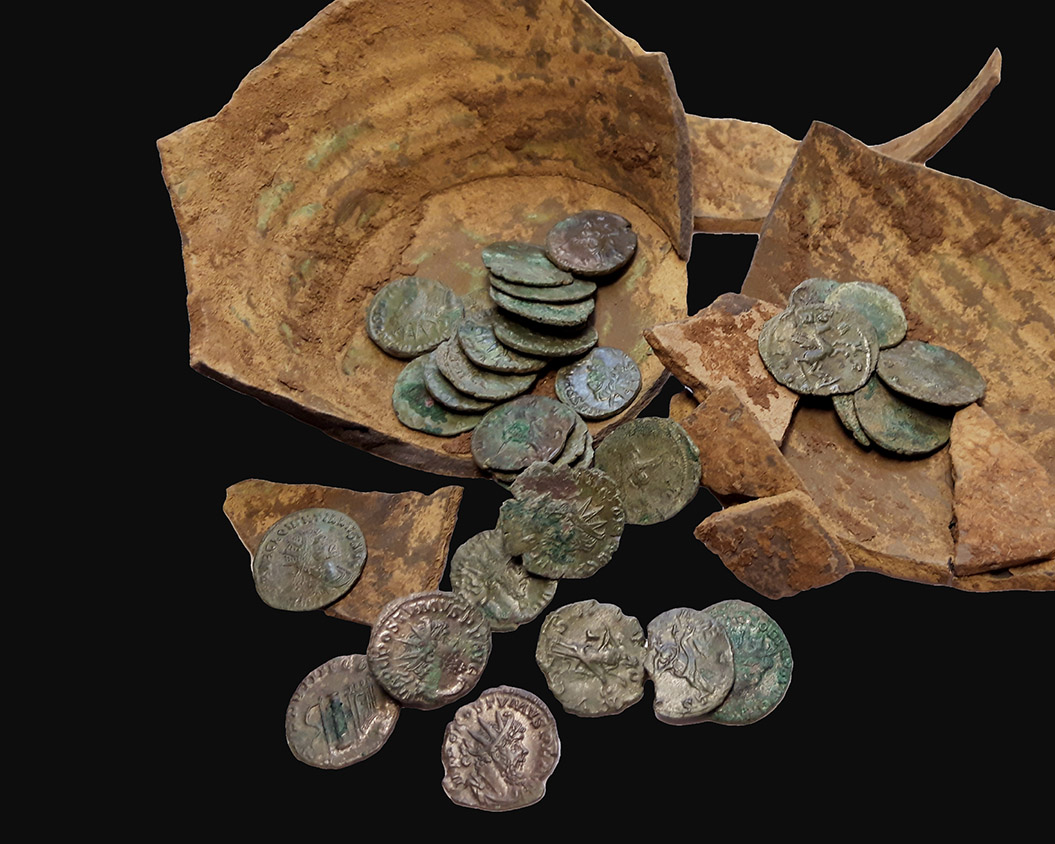 Long Table 148. Iron Age and Roman Coin Hoards from...