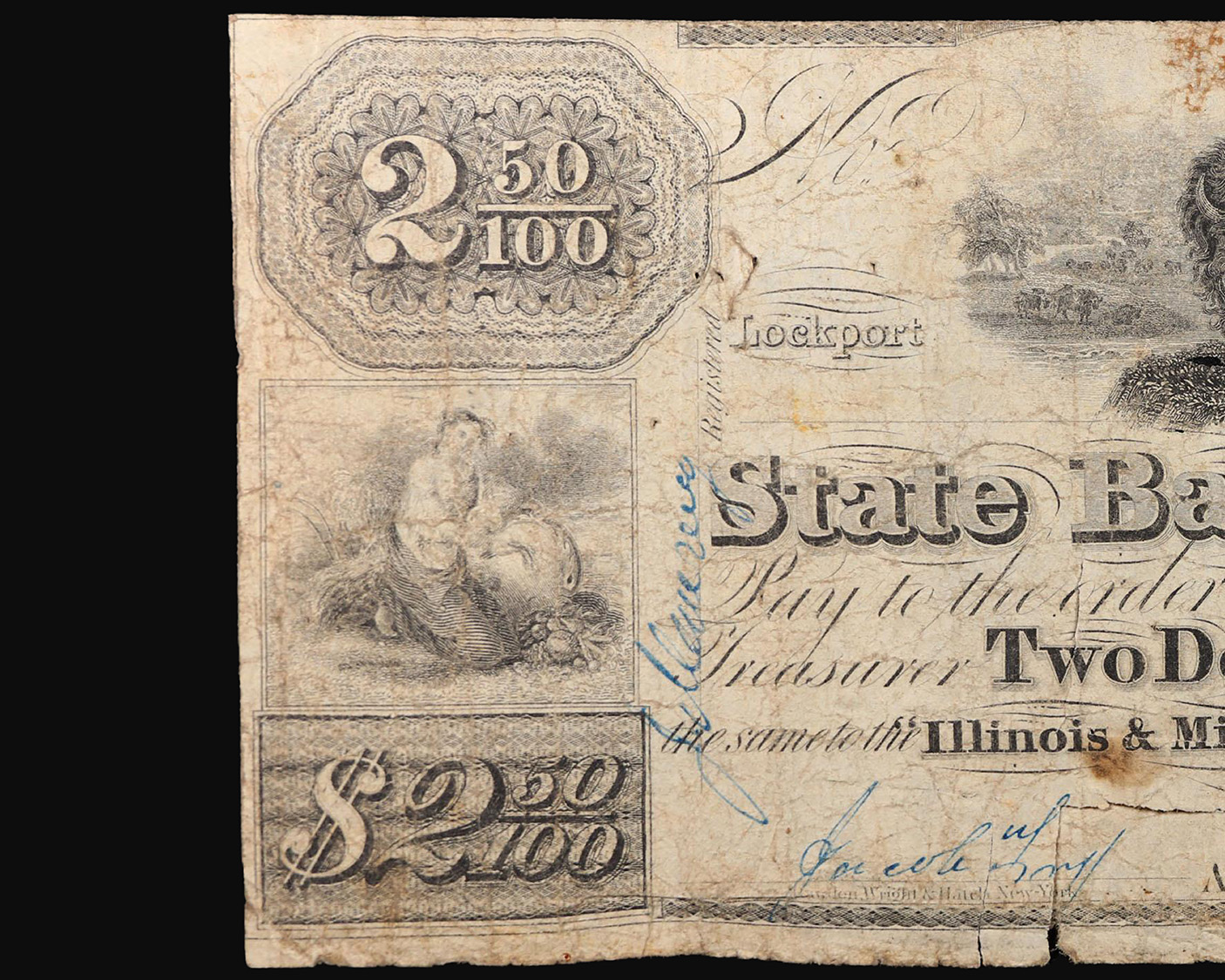 Long Table 154. Scrip Issued for the Illinois and Michigan...
