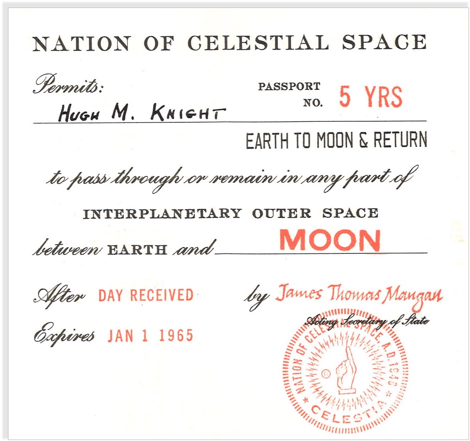 Nation of Celestial Space Documents Added to ANS Archives