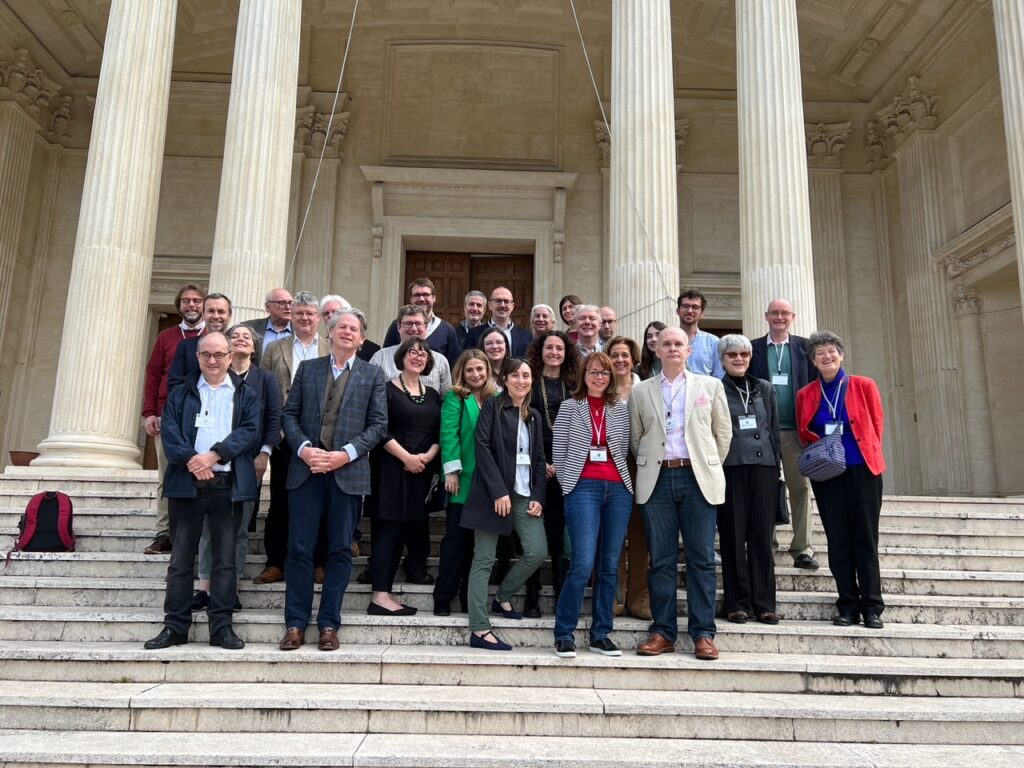 Figure 1. Participants to the RACOM Conference pictured in front of the British School at Rome.
