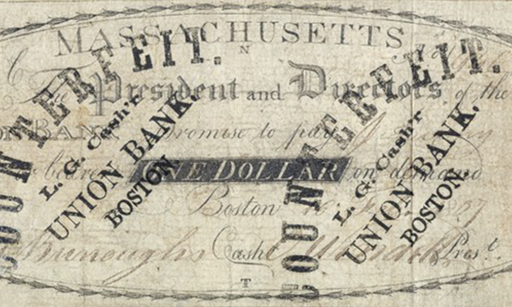 Gilbert & Dean and Counterfeiting in Boston, 1806-1808