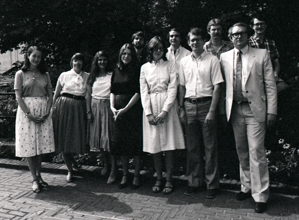 Picture of Graduate Summer seminar Class of 1982