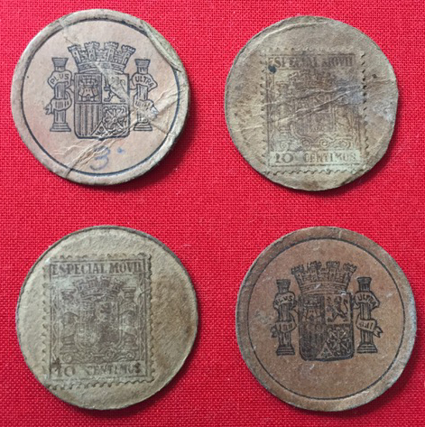 A Canadian Encounter: Stamped Tokens from the Spanish Civil War