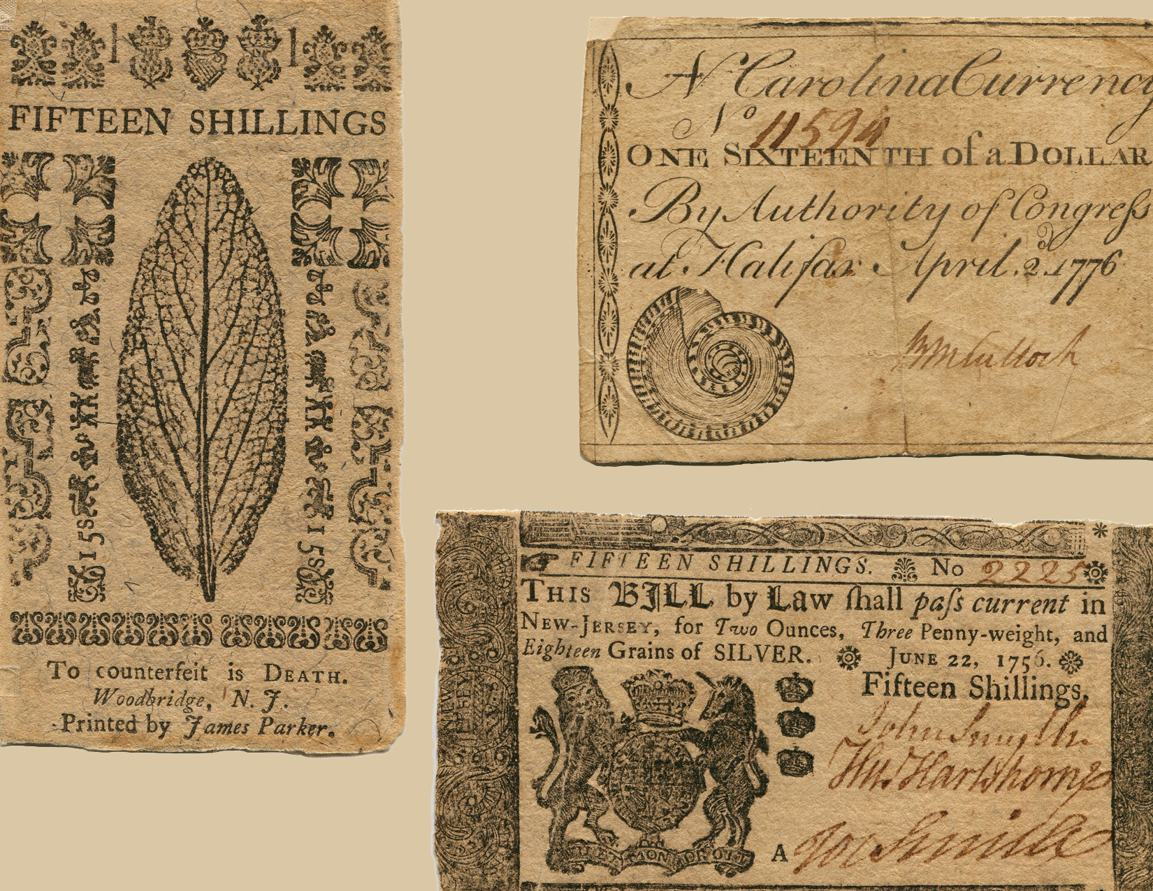Colonial American Paper Money of the ANS Collection—Jesse Kraft