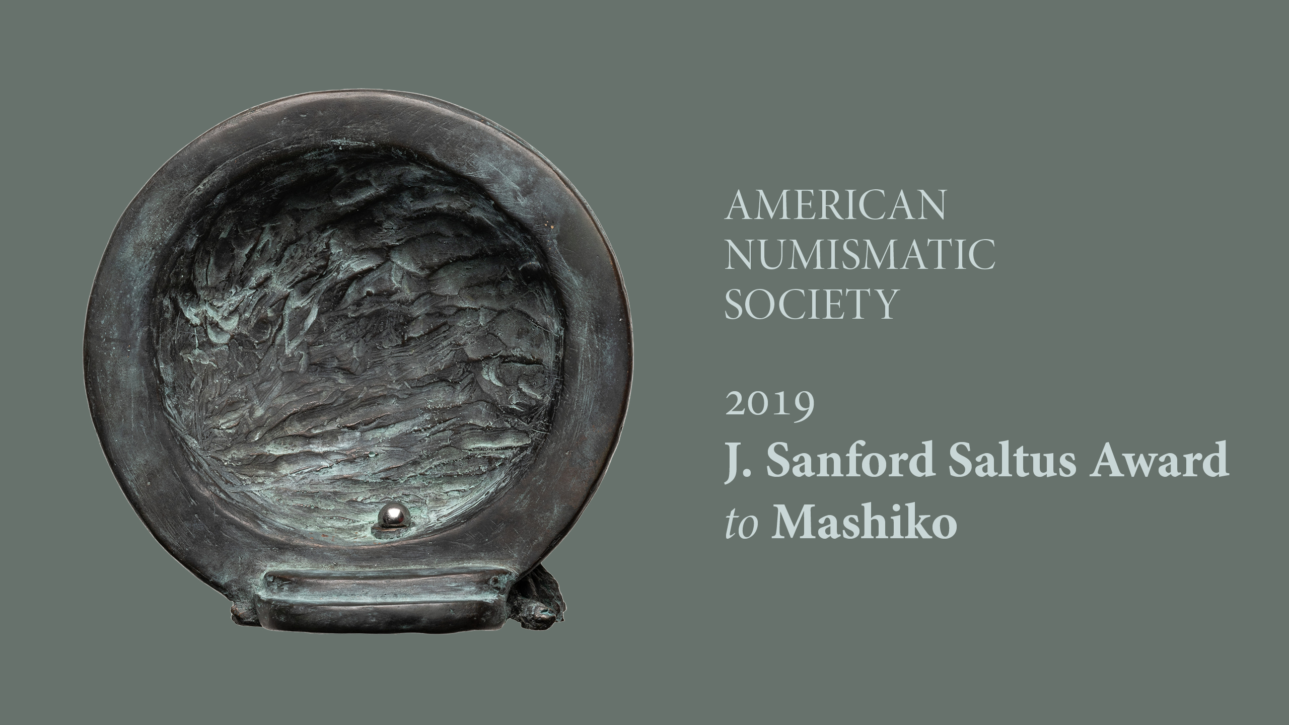 Watch: The 2019 J. Sanford Saltus Award is presented to...