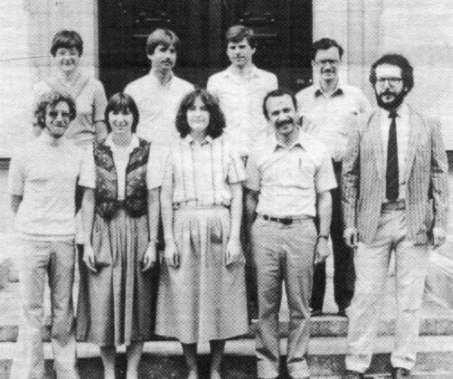 Group picture of Summer Seminar Students 1984
