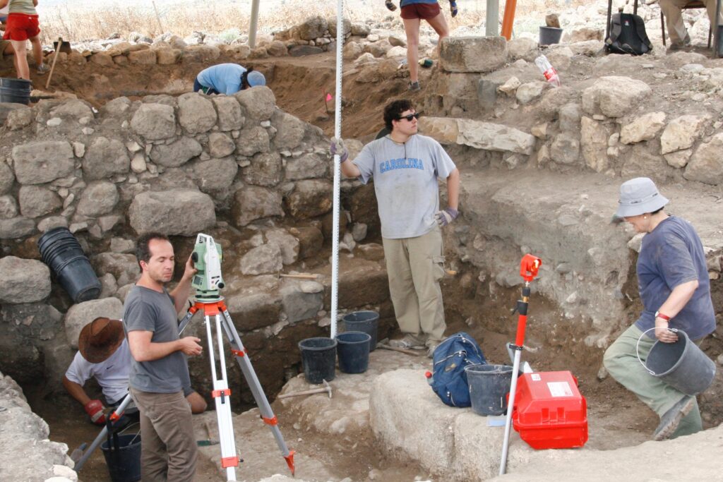 Figure 3. Detailed documentation during excavation and subsequently publishing are integral components to archaeological research. Photo courtesy of Jim Haberman. 